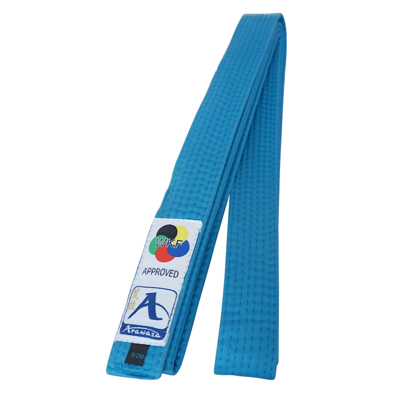 wkf-approved-japanese-style-kumite-belts-arawaza-blue-2 wkf-approved-japanese-style-kumite-belts-arawaza-blue-2