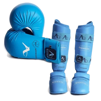 KIT PROTETOR AZUL WKF APPROVED