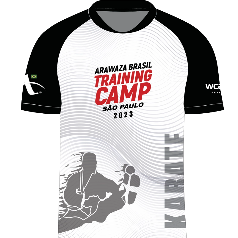 Camiseta Arawaza Kumite Training Camp 2023 - Arawaza Brasil 🥋🇧🇷